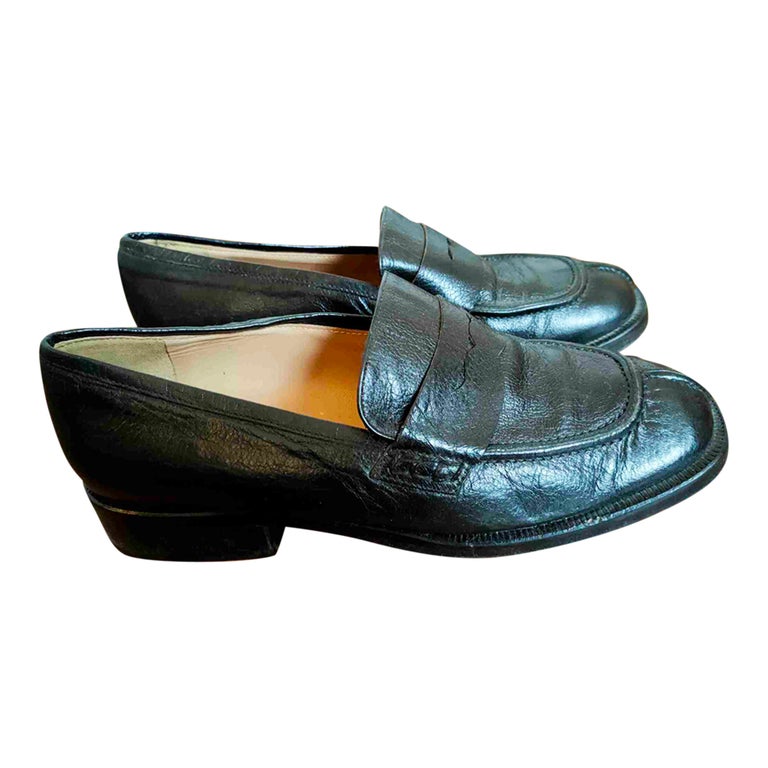 Mocassins en cuir
