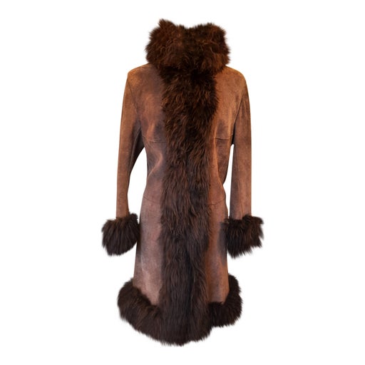 Manteau en daim
