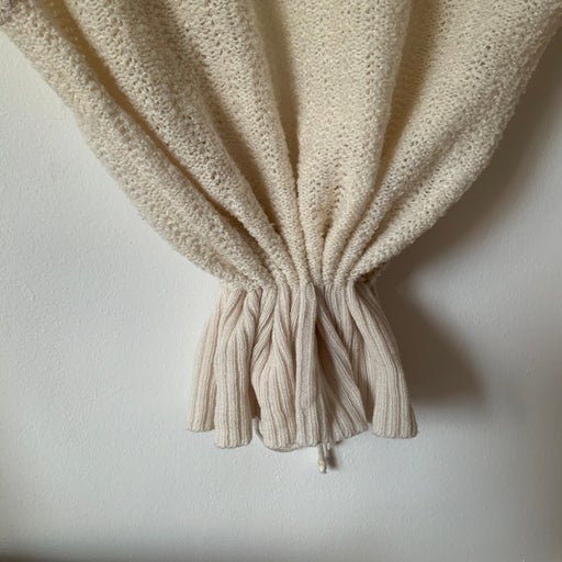 Gilet sans manche crème