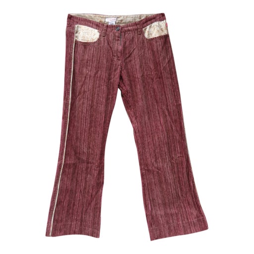 Pantalon en velours Christian Lacroix