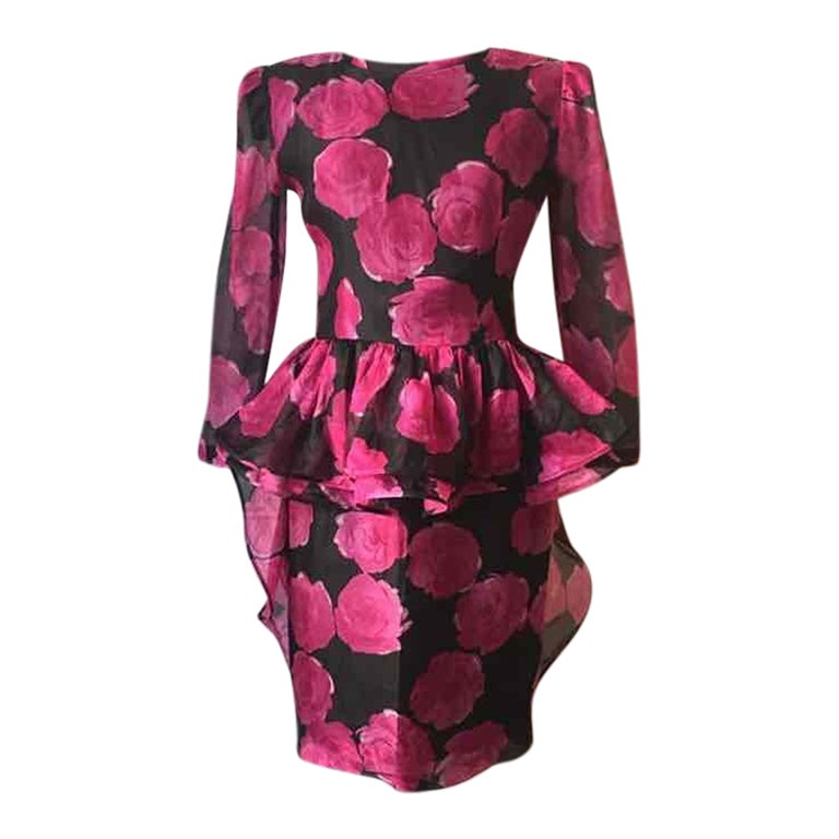 Robe en soie