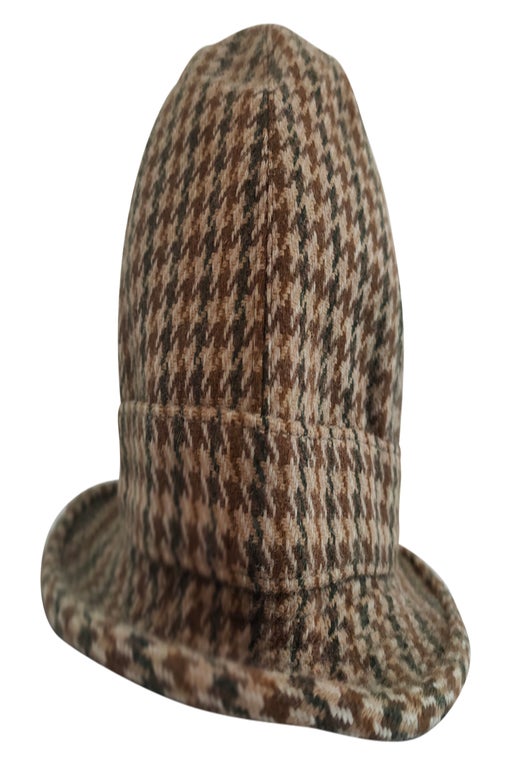 Chapeau en tweed