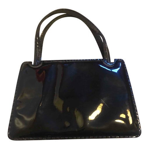 Sac à main en cuir vernis
