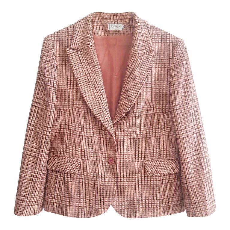 Blazer à carreaux
