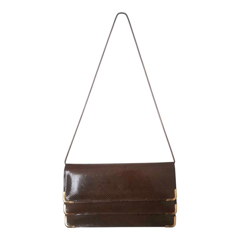 Sac clearance bandoulière serpent