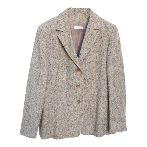 Blazer en laine et soie