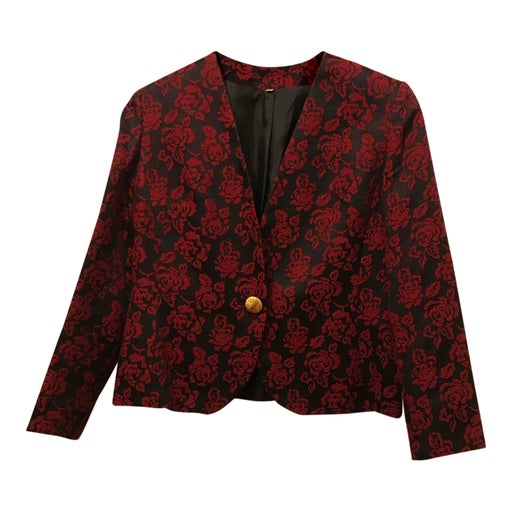 Veste à fleurs