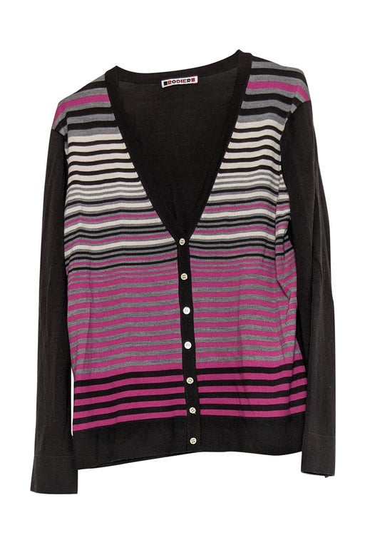 Cardigan à rayures