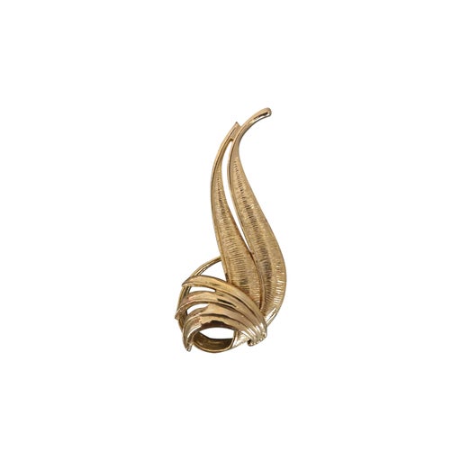 Broche dorée