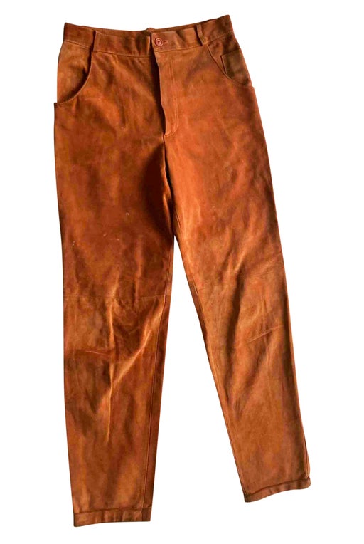 Pantalon en daim Armani