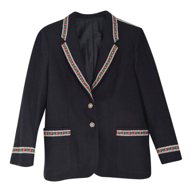 Blazer brodé online femme