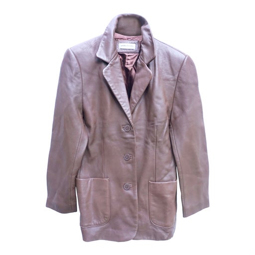 Blazer en cuir