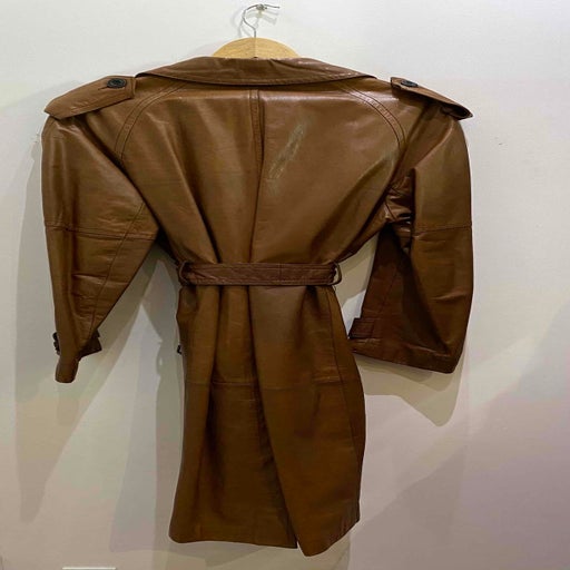 Trench en cuir