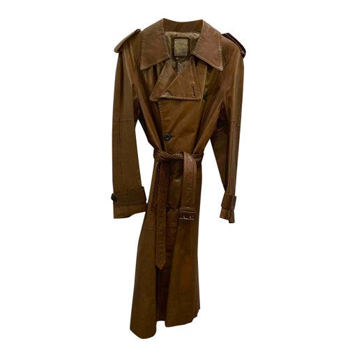 Trench en cuir