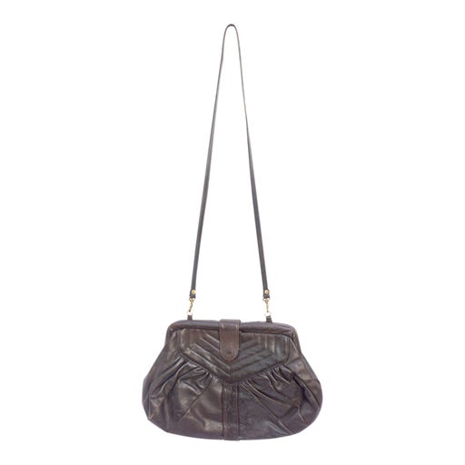 Sac pochette en cuir