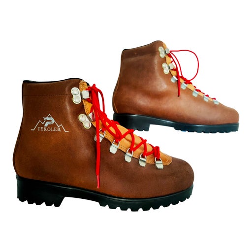 Bottines de montagne en cuir