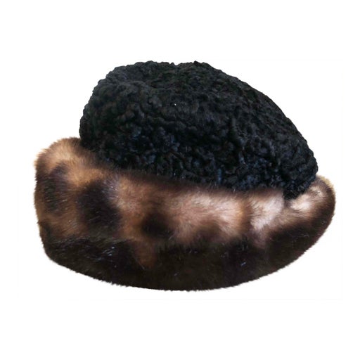 Toque en fausse fourrure