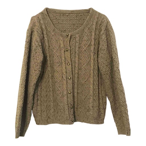 Cardigan à torsades