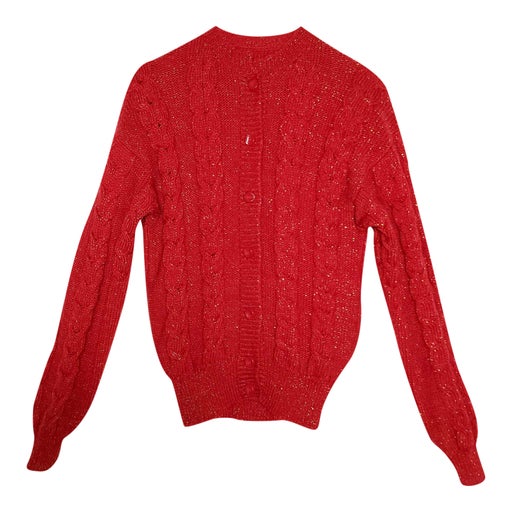 Cardigan en maille lurex