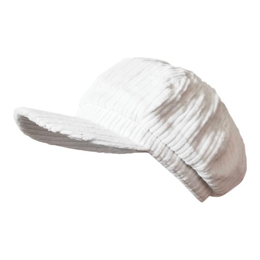 Casquette en velours côtelé