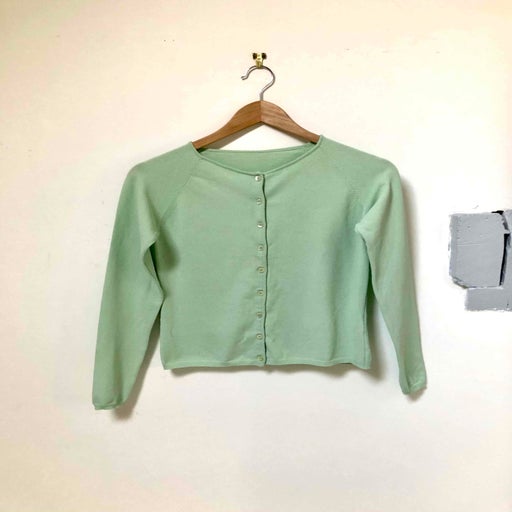 Cardigan vert online pastel