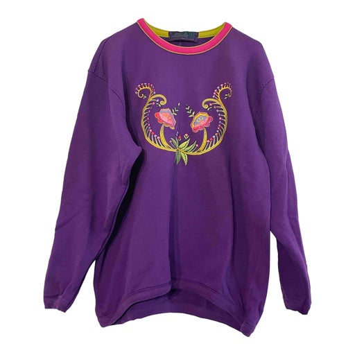 Sweat-shirt brodé