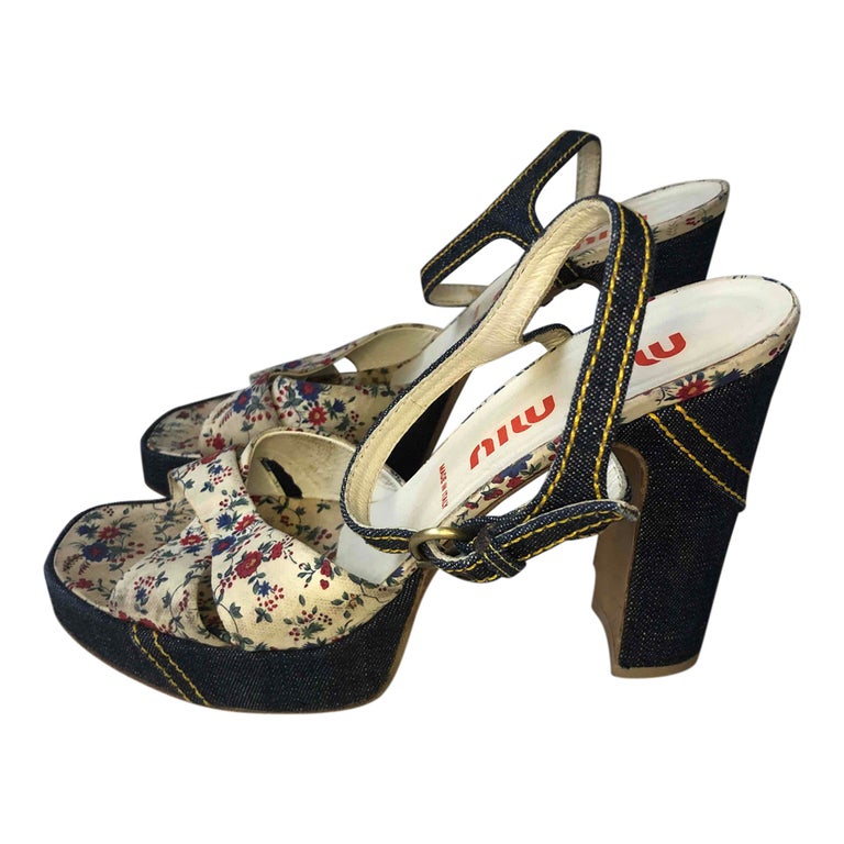 Miu miu on sale sandales