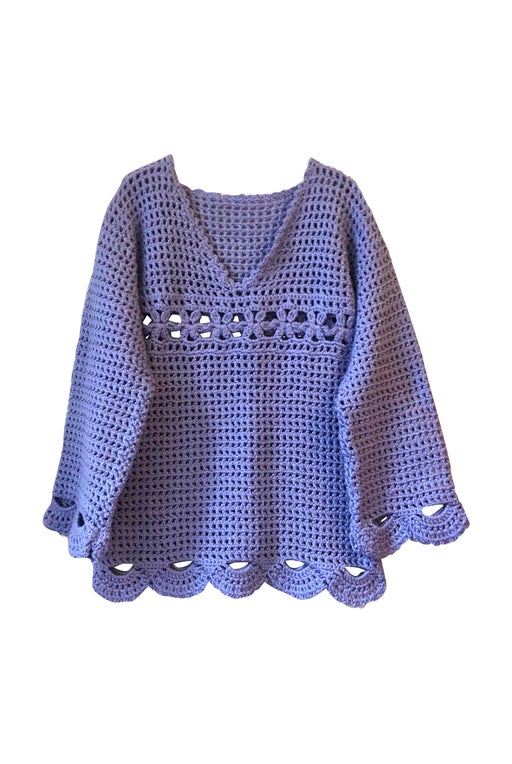 Pull en crochet