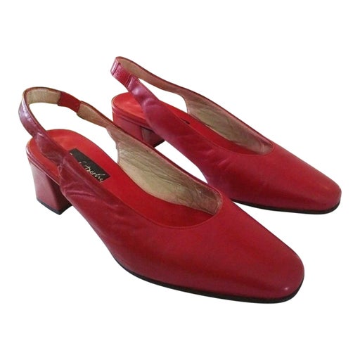 Escarpins en cuir