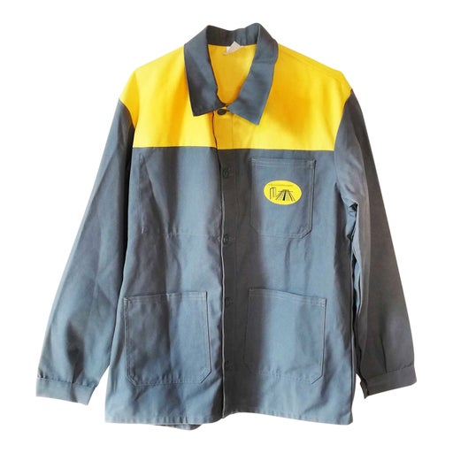 Veste de travail bicolore