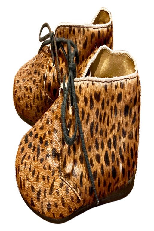 Derbies Cacharel léopard