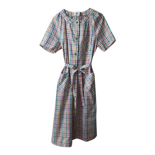 Robe à carreaux