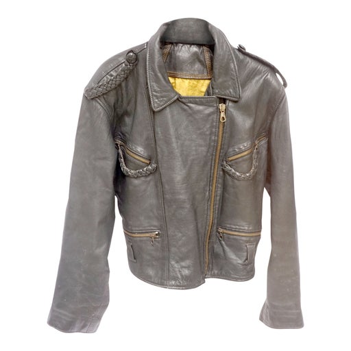 Perfecto en cuir 80s