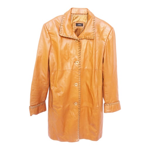 Trench en cuir
