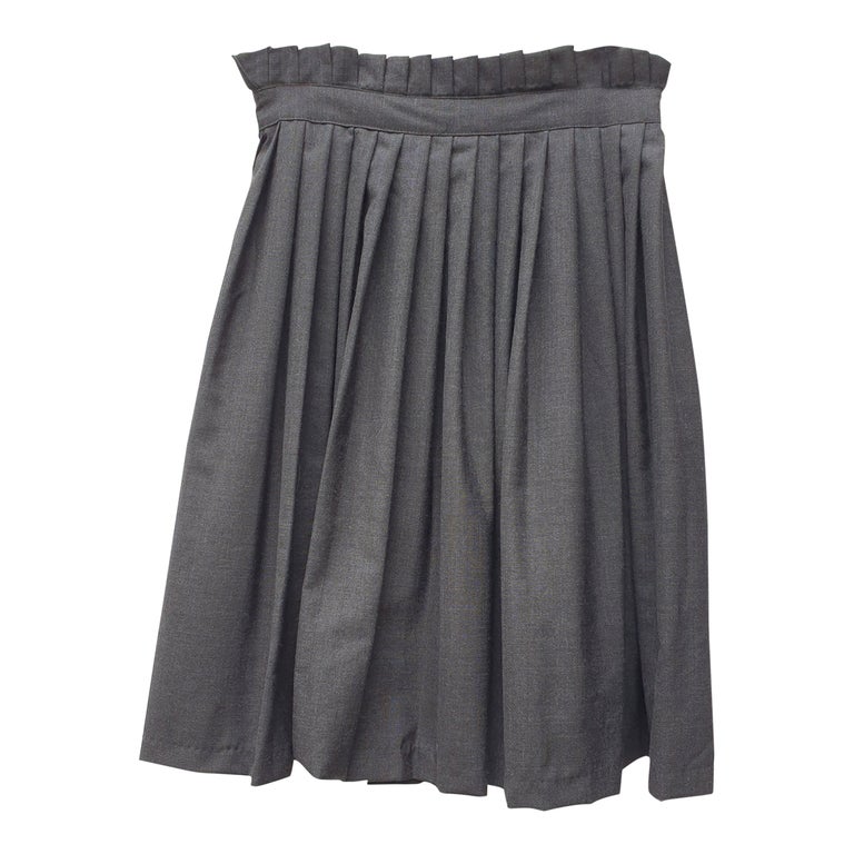 Jupe portefeuille on sale grise