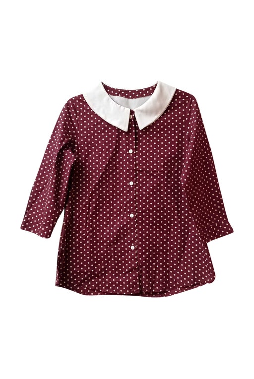 Blouse à pois