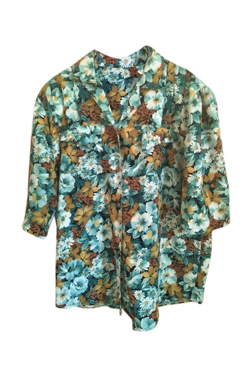 Blouse à fleurs