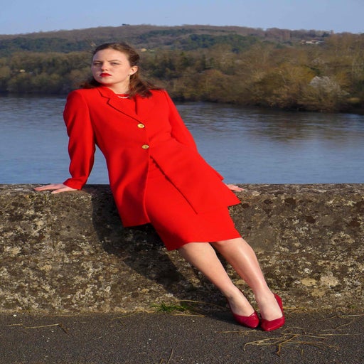 Tailleur robe deals manteau