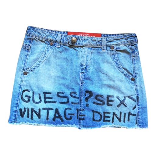 Mini jupe en jean