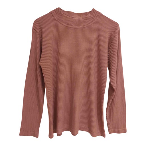 Pull online maille côtelée