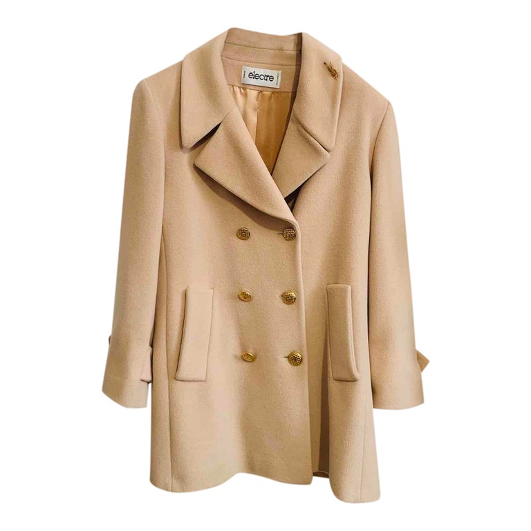 manteau laine angora