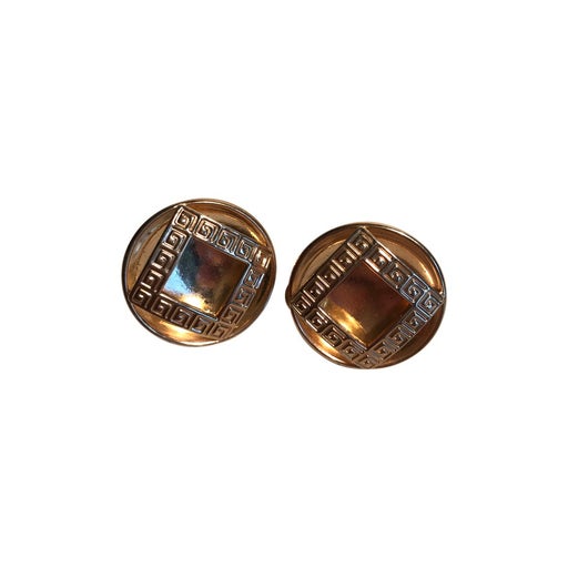 Boucles d'oreilles dorées