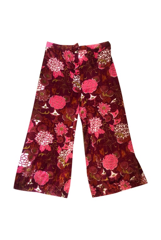 Pantalon court en velours