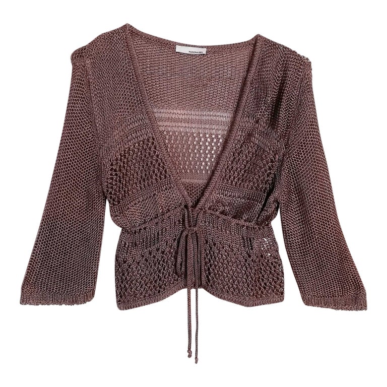 Cardigan maille ajourée sales