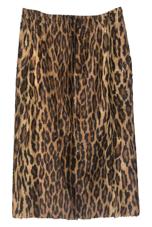 Mini jupe léopard