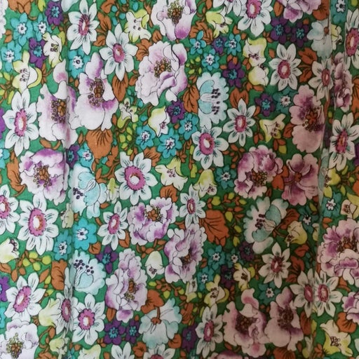 Robe longue à fleurs