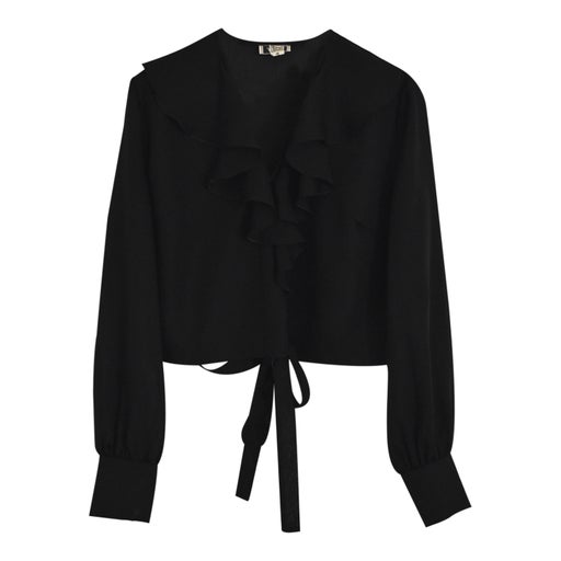Blouse à volants