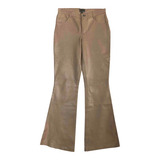 Flare en cuir 90's