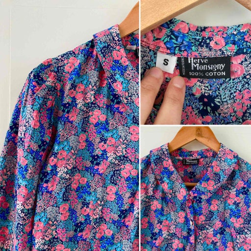 Blouse 2025 à fleurs