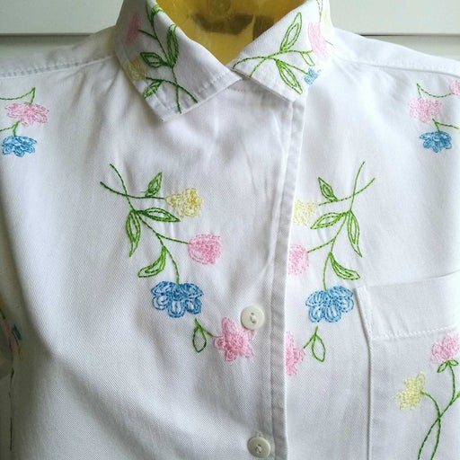 Chemise à fleur